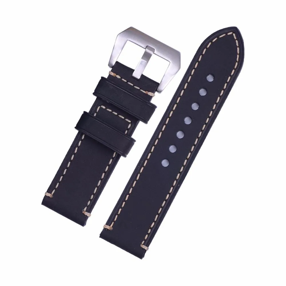 Retro Leather Straps Compatible with the Timex 22mm Range