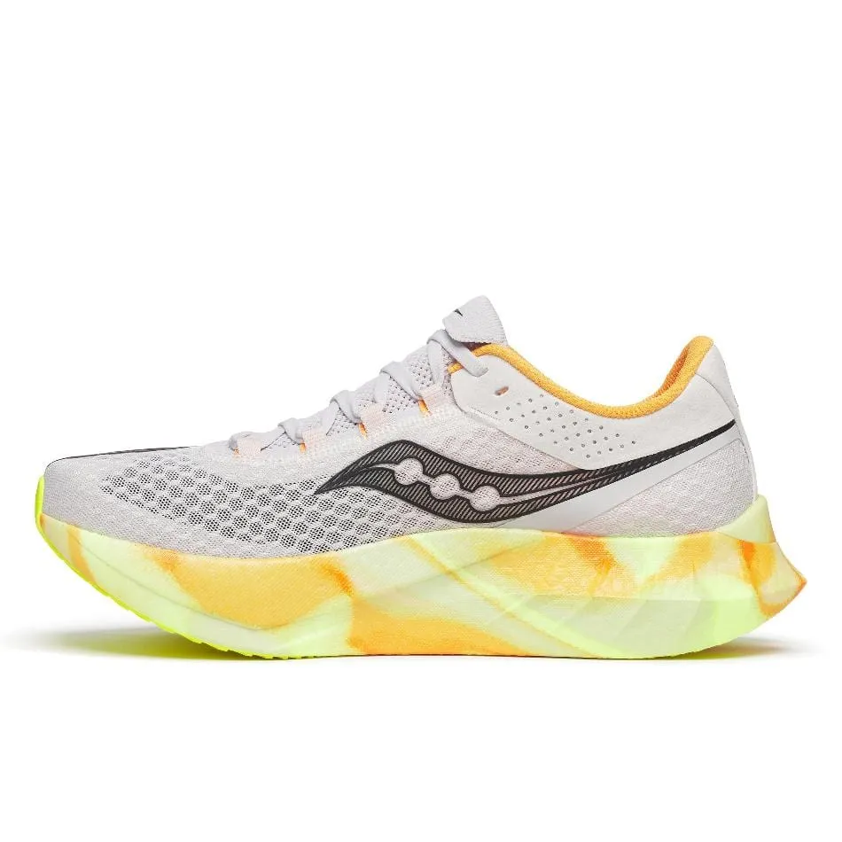 Saucony Men's Endorphin Pro 4 Running Shoes in Fog/Peel SS25