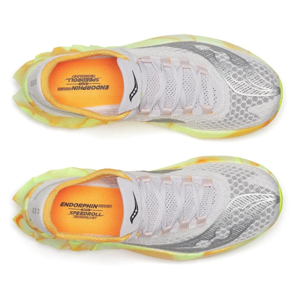 Saucony Women's Endorphin Pro 4 Running Shoes in Fog/Peel SS25