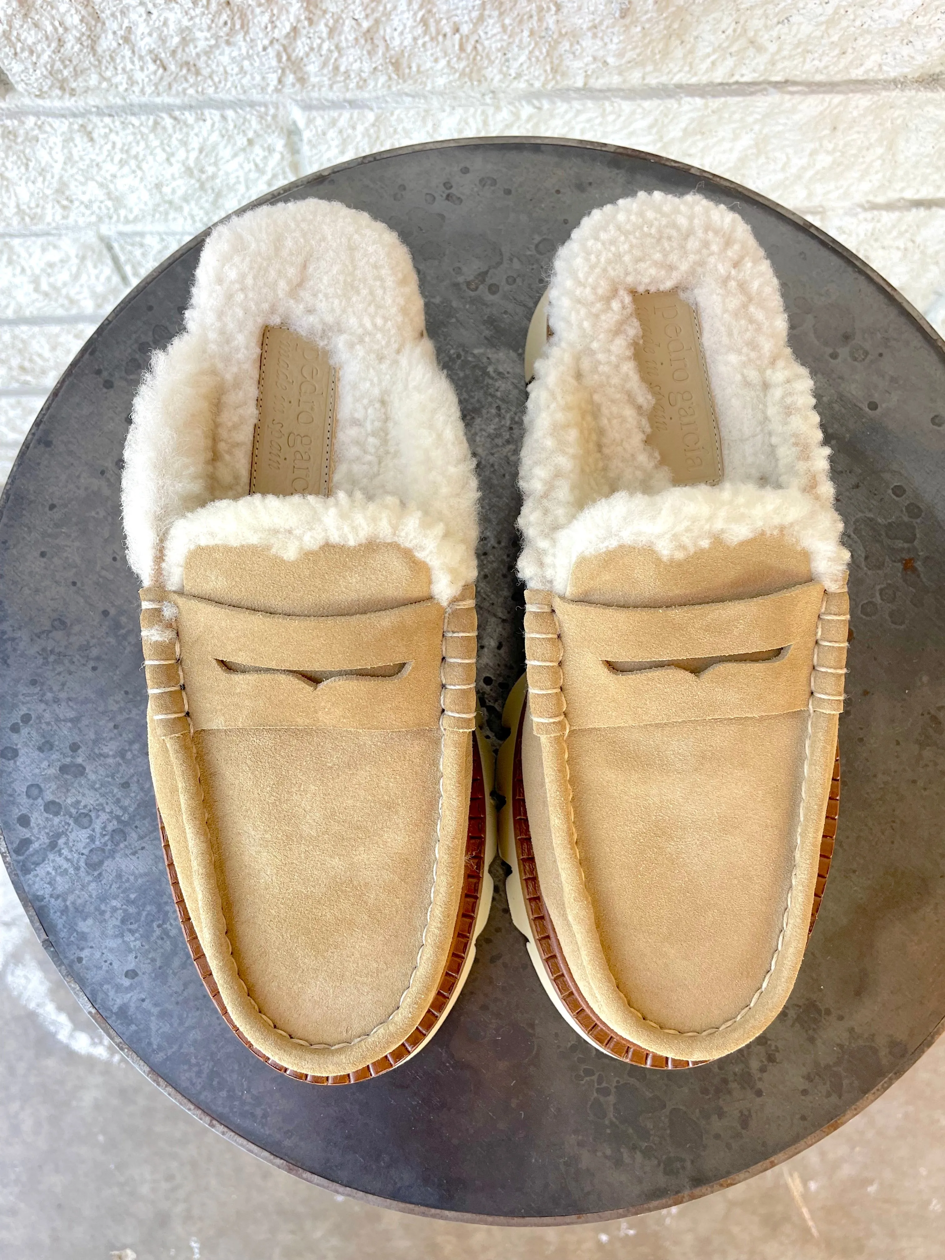 Savy Shearling Mule