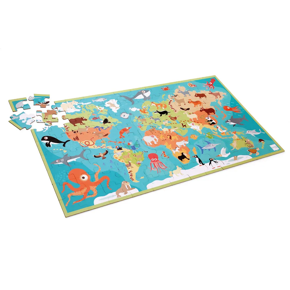 Scratch - Puzzle - Animals Of The World