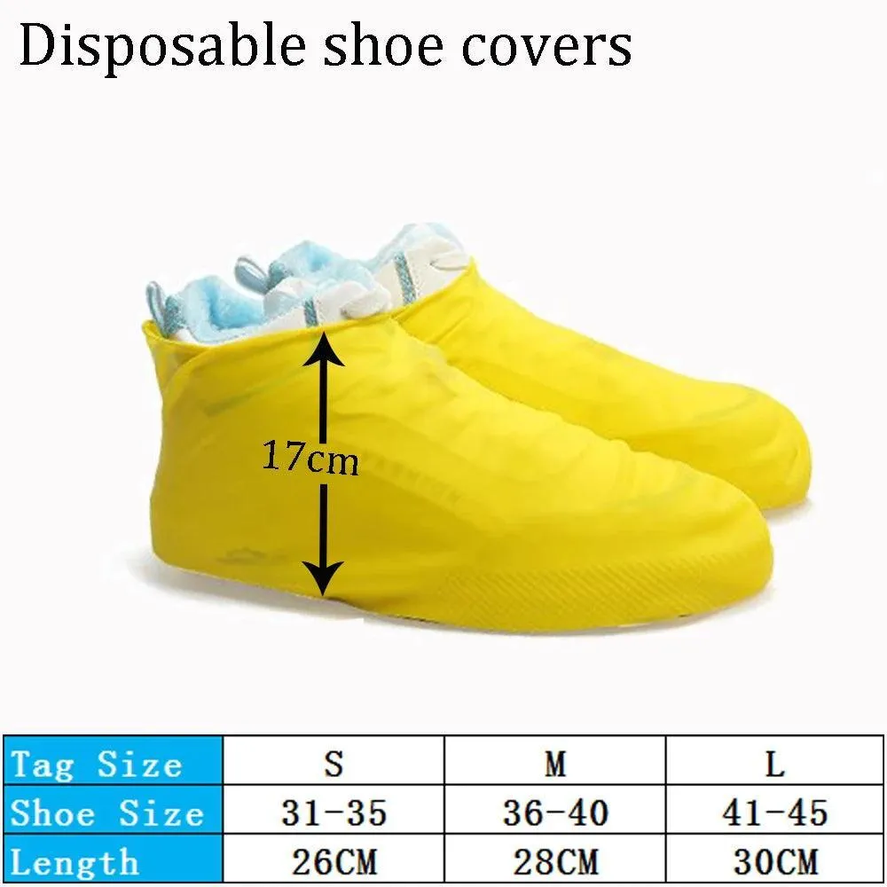 Silicone Shoe Covers: Waterproof & Reusable for Outdoor Fun