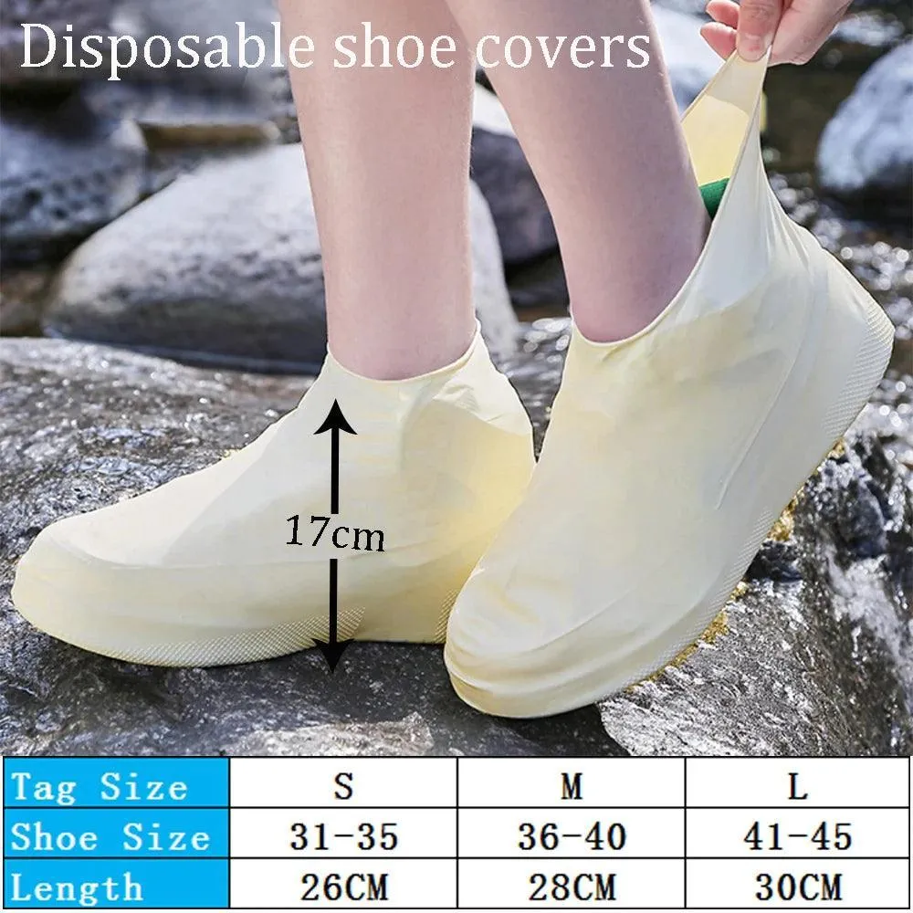 Silicone Shoe Covers: Waterproof & Reusable for Outdoor Fun