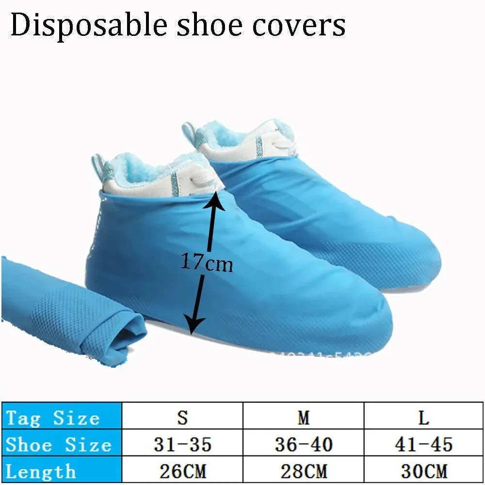 Silicone Shoe Covers: Waterproof & Reusable for Outdoor Fun