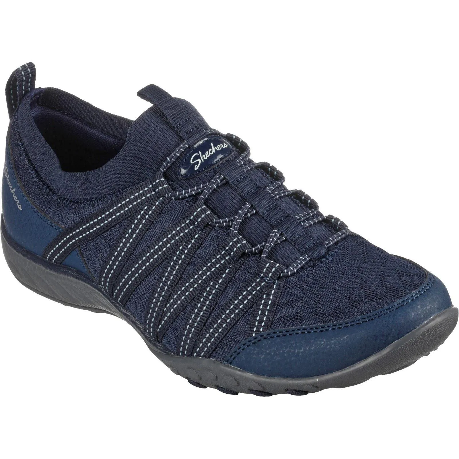 Skechers (GAR100244) Ladies Sports Breathe-Easy First Light Shoes in UK 3 to 8