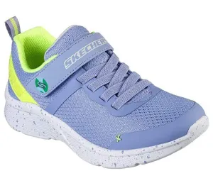 SKECHERS Microspec Eco Fun - Navy/Lavender - Shoe - Kids