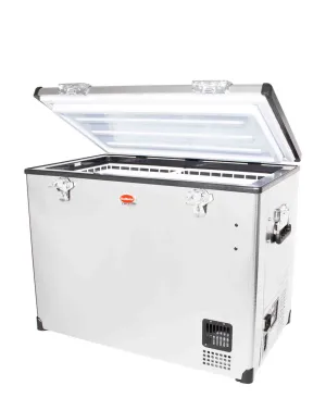 SnoMaster 95L Portable Camping Freezer - Silver