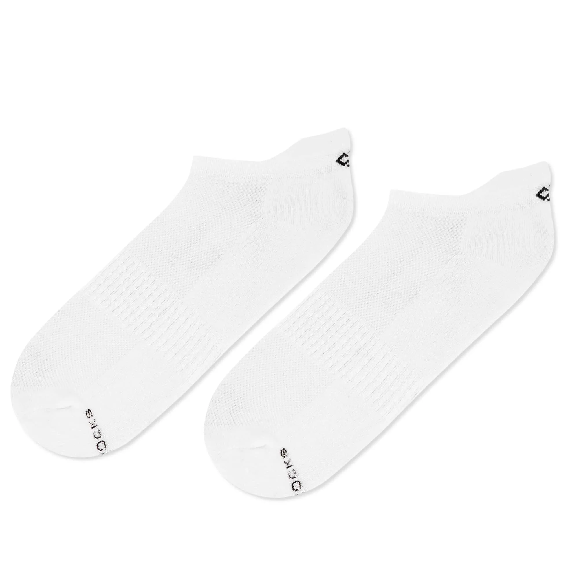 Solid White Bamboo Unisex Ankle Length Socks