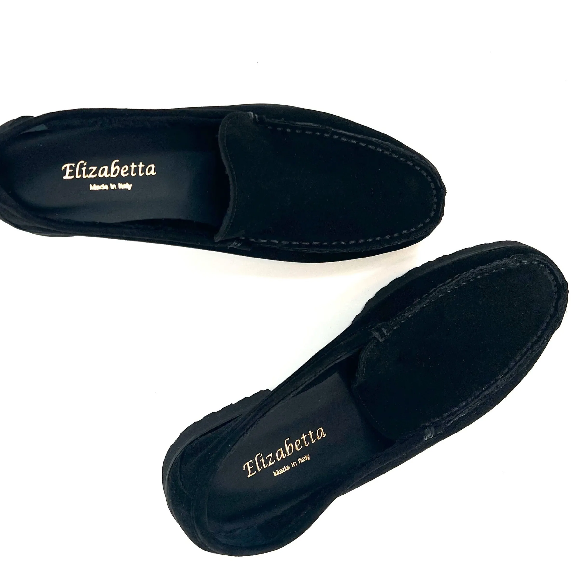 The Cozy Lined Loafer in Black