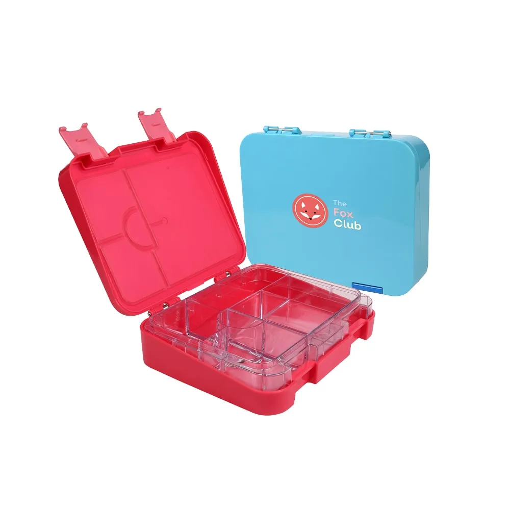 The Fox Club Large Transforma Bento Lunch Box - 4-6 Compartments