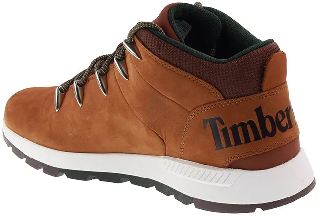 Timberland Boots Mens Sprint Trekker Mid Rust Nubuck