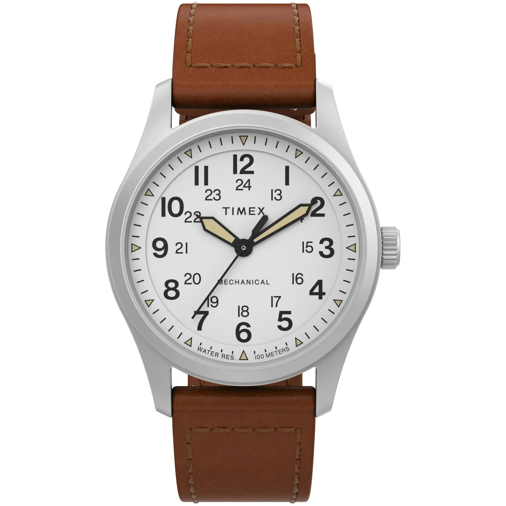 Timex Expedition North Field Post Hand Wind 38mm White Brown