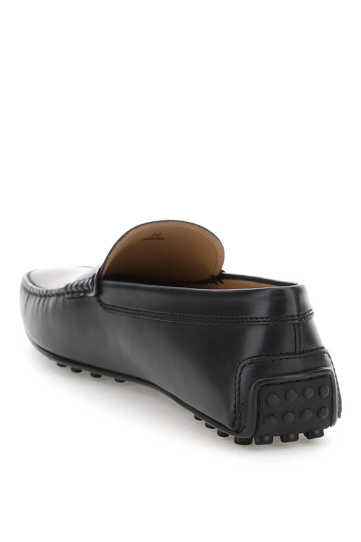 Tod's leather gommino driver loafers