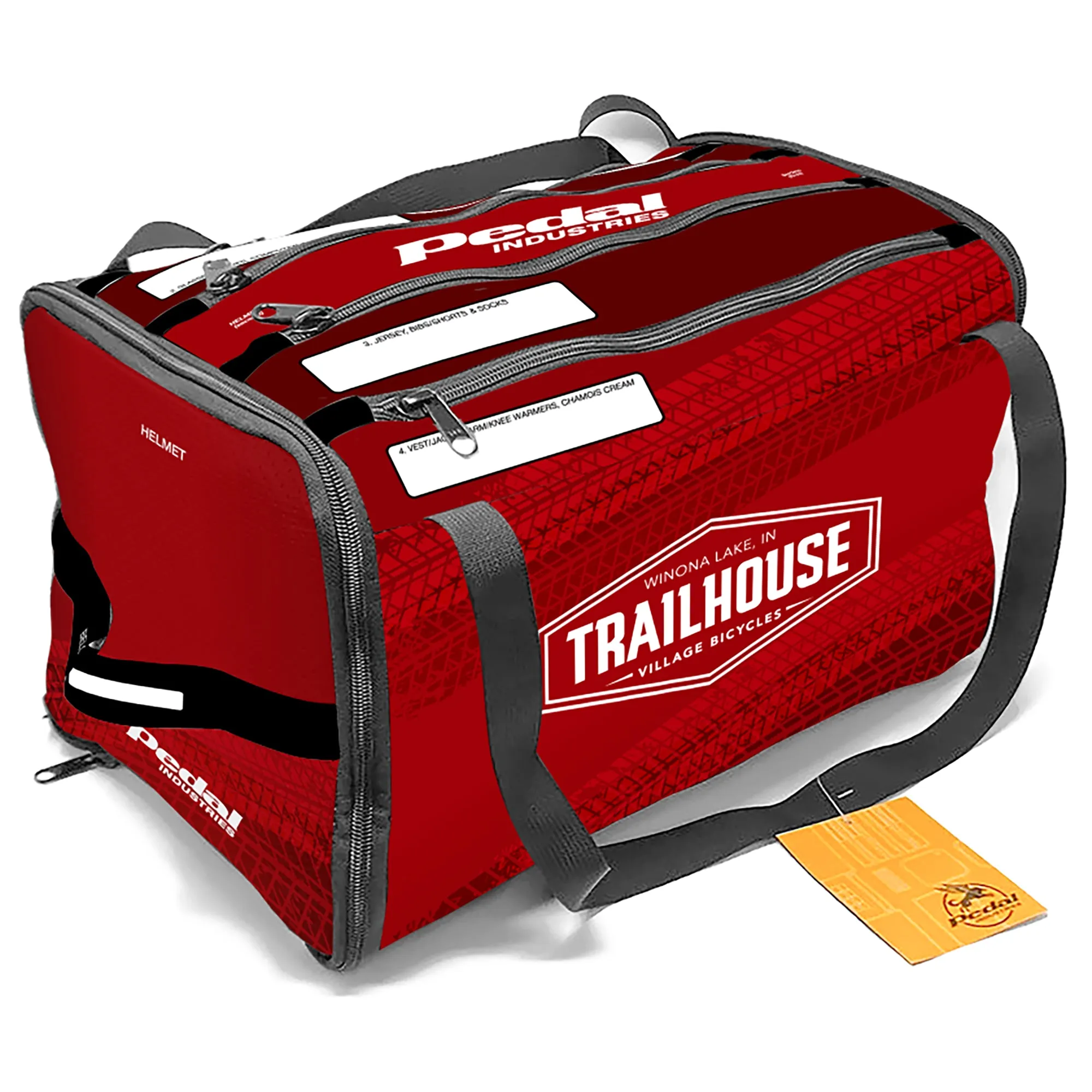 Trail House 2024 CYCLING RACEDAY BAG™ RED