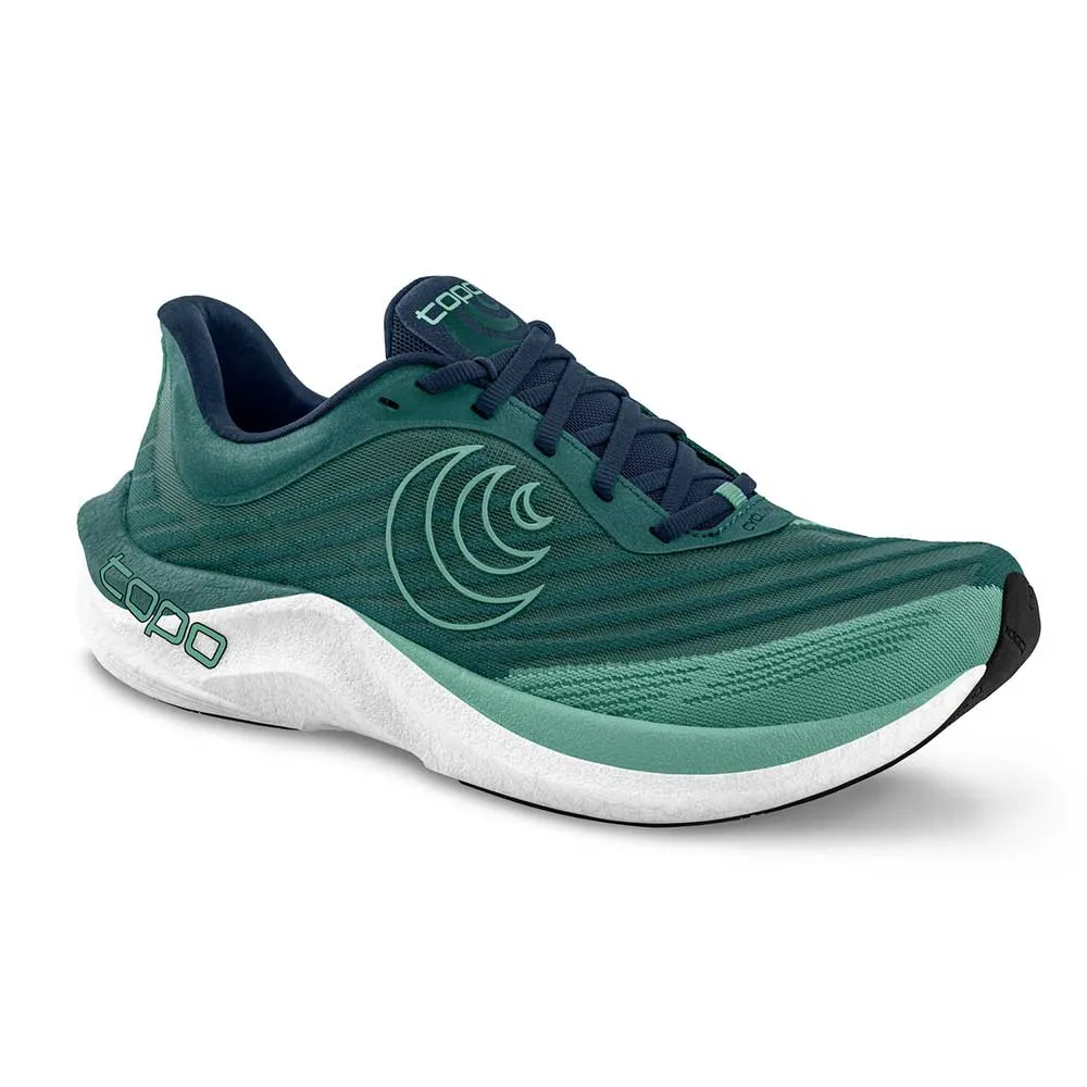 Women's Cyclone 2 Running Shoe- Ocean/Mint- Regular (B)