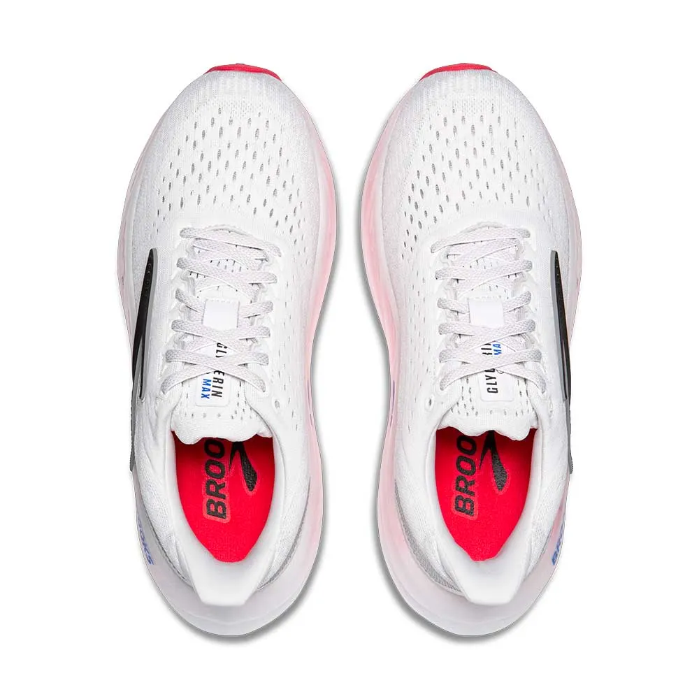 Women's Glycerin Max Running Shoe - White/Black/Diva Pink - Regular (B)